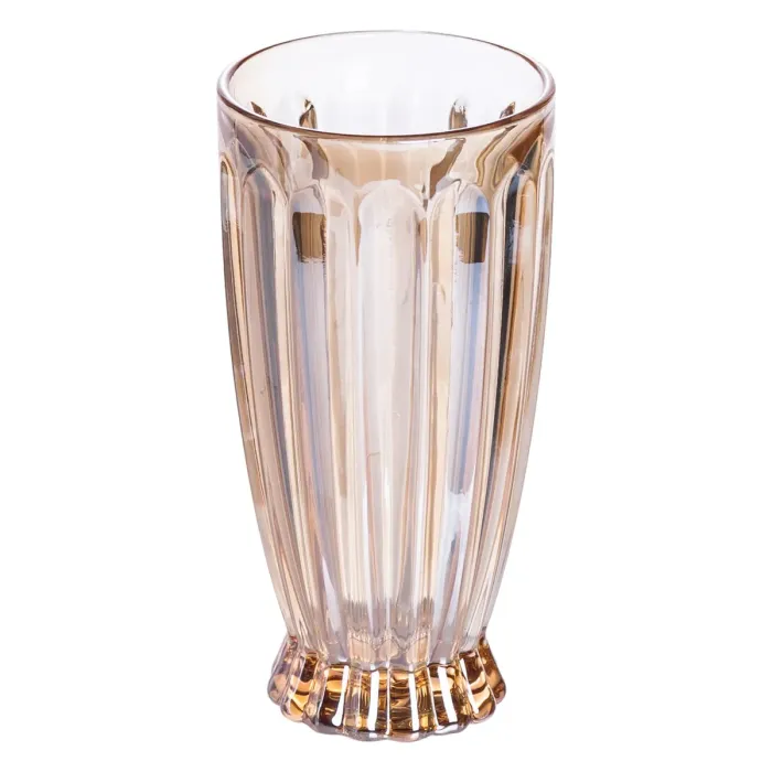 Набір глечик 1 л зі склянками 6 (шт) по 300 мл для напоїв, лимонадів, соку, води, мохіто Прозорий HP-19-2080GLD (HP-19-2080GLD) - зображення 2