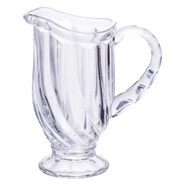 Набір глечик 1 л зі склянками 6 (шт) по 300 мл для напоїв Прозорий HP-19-24 (HP-19-24) - зображення 5