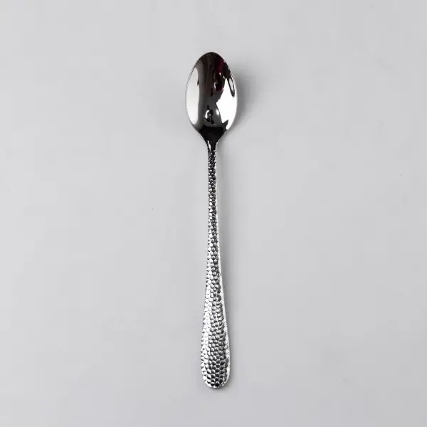 Набір ложок для латте 6 штук з нержавіючої сталі 19 см ложки десертні глянцеві столові прилади HP-16978-08 (HP-16978-08) - изображение 4