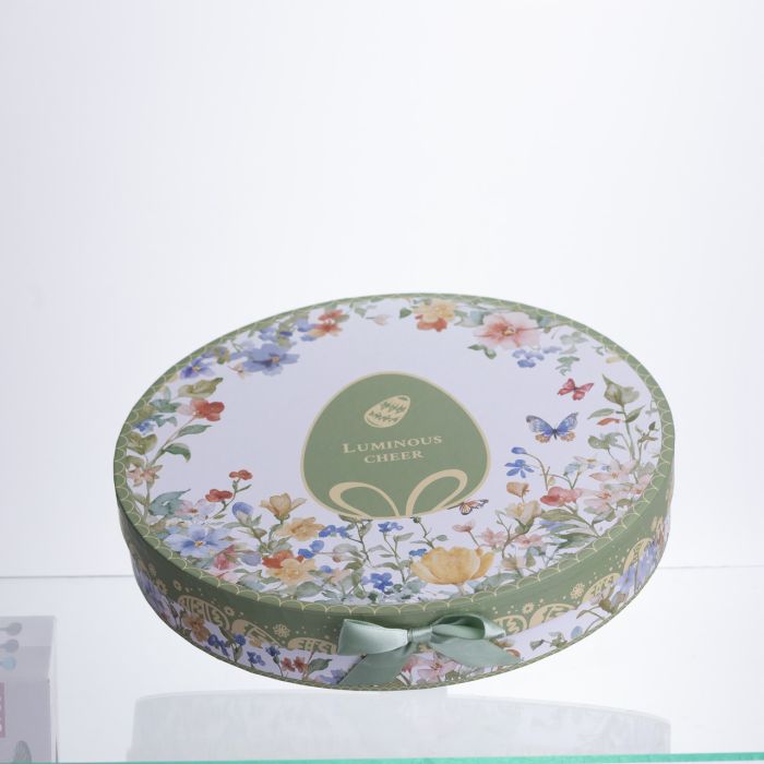 Набір обідніх тарілок пасхальних Garden Rabbits порцелянові 25 см HP-7323-5A (HP-7323-5A) - зображення 4