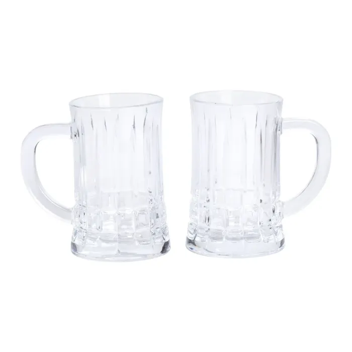 Набір пивних келихів 2 шт 310 мл зі скла HP-19-145 (HP-19-145) - зображення 1