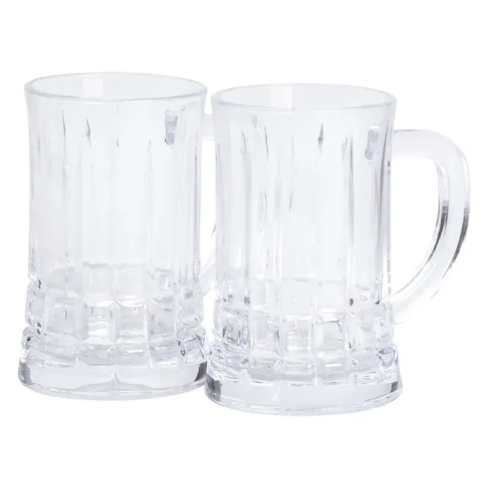 Набір пивних келихів 2 шт 310 мл зі скла HP-19-145 (HP-19-145) - зображення 3