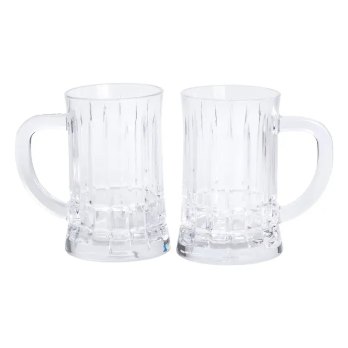 Набір пивних келихів 2 шт 530 мл зі скла HP-19-144 (HP-19-144) - зображення 1