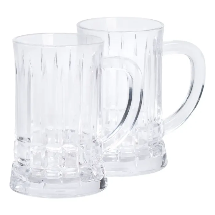 Набір пивних келихів 2 шт 530 мл зі скла HP-19-144 (HP-19-144) - зображення 3