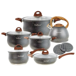 Набір посуду Haus Roland преміальний з антипригарним покриттям і чайником HP33530G (HP33530G)