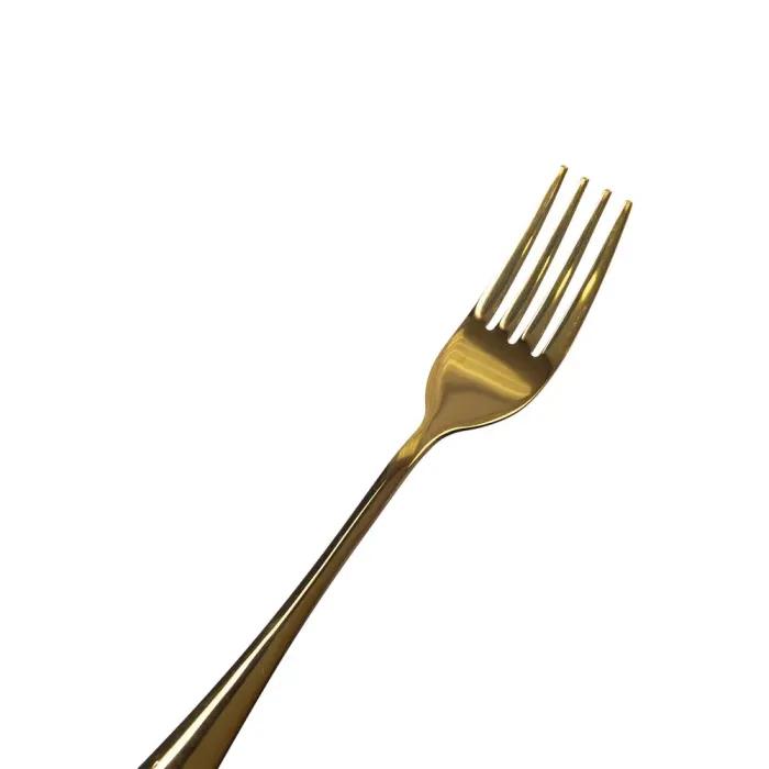 Набір приладів для подачі торта 4 предмети з нержавіючої сталі Золотистий (HP-20-53) - зображення 4