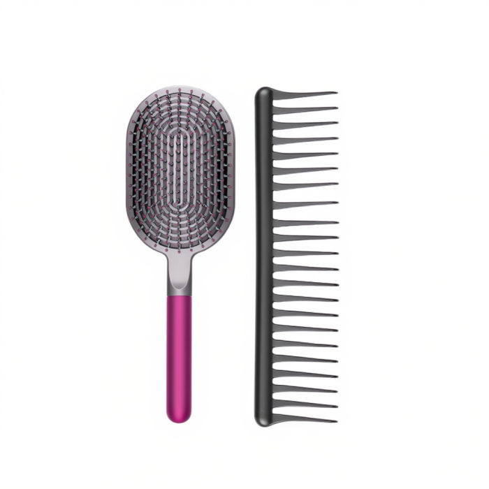 Набір професійних гребінців для волосся 2 в 1 Supersonic Styling Set гребінець для стайлінгу та укладання волосся HP-6 (HP-6) - зображення 2