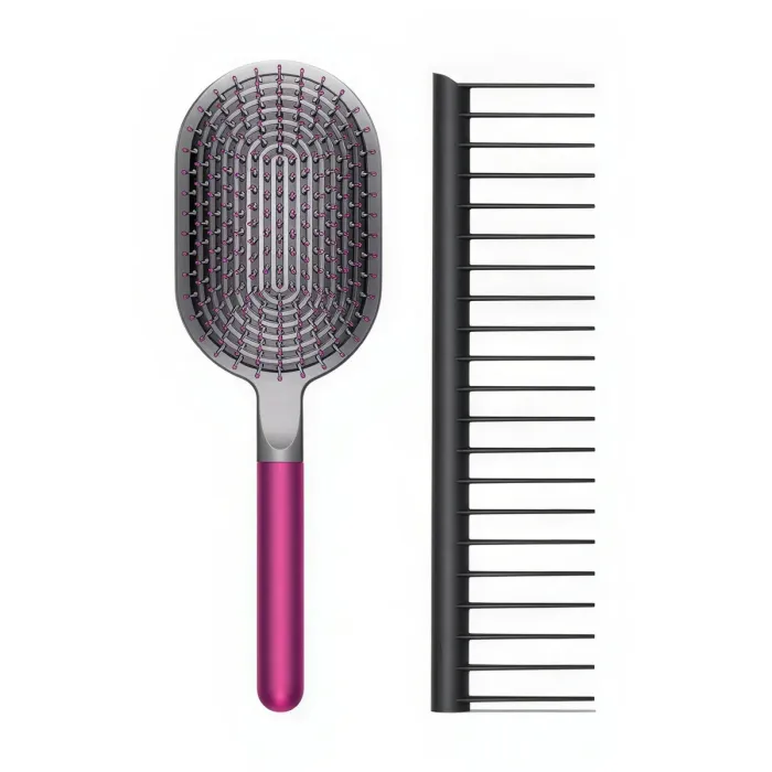 Набір професійних гребінців для волосся 2 в 1 Supersonic Styling Set гребінець для стайлінгу та укладання волосся HP-6 (HP-6) - зображення 3