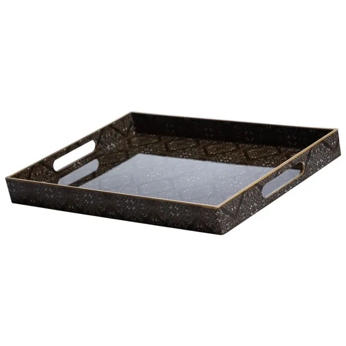 Набір прямокутних підносів для подачі їжі 2 (шт) 40×30×4 (см) HP-HK-14 (HP-HK-14) - зображення 2