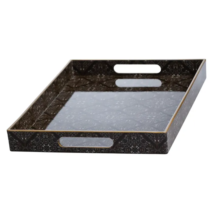 Набір прямокутних підносів для подачі їжі 2 (шт) 40×30×4 (см) HP-HK-14 (HP-HK-14) - зображення 4