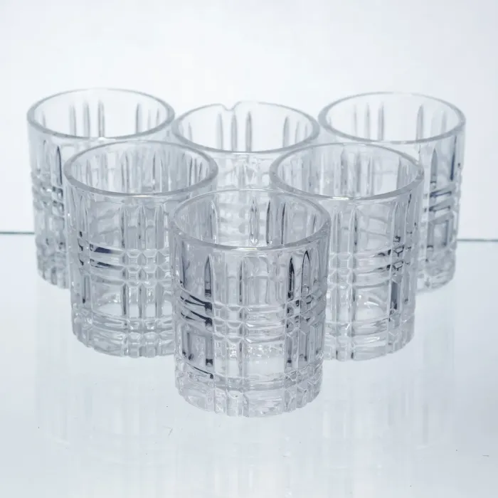 Набір чарок для міцних напоїв Crystal Shots 6 штук по 75 мл HP-17-35 (HP-17-35) - зображення 1