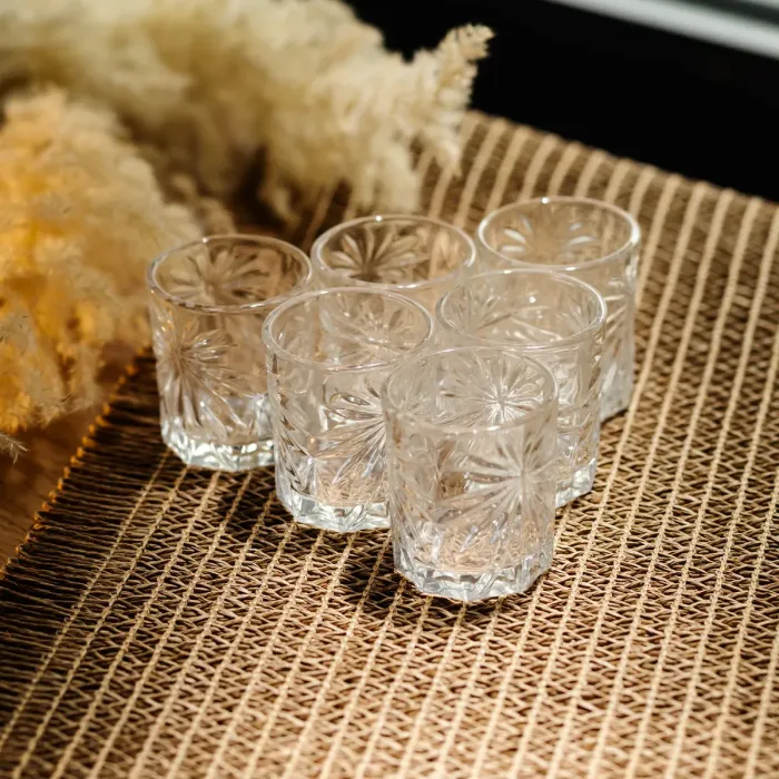 Набір чарок для віскі Shot glass 6 штук по 75 мл HP-17-34 (HP-17-34) - зображення 2