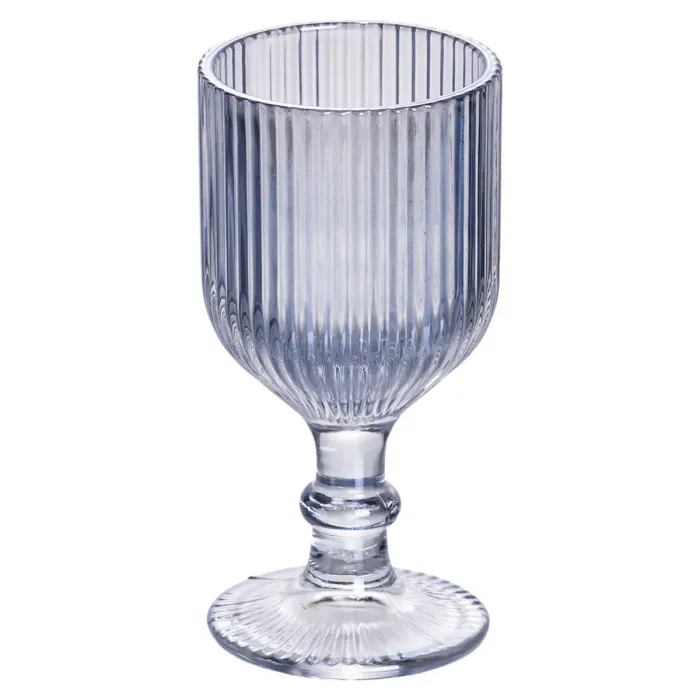 Набір чарок на ніжці 6 шт скляні чарки для горілки, лікерів 50 (мл) набір чарок подарункові Блакитний HP7111BL (HP7111BL) - зображення 2