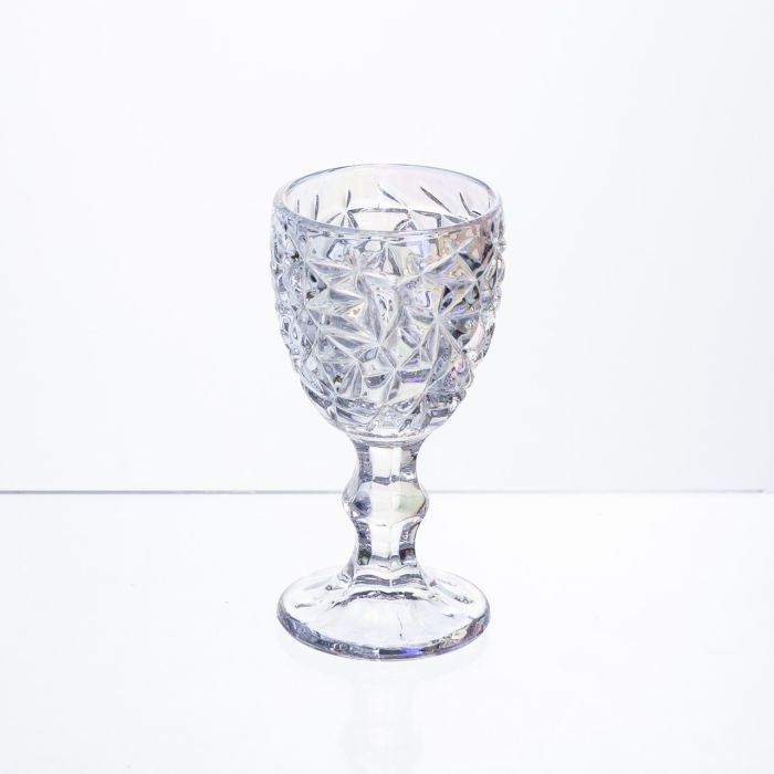 Набір чарок на ніжці 6 штук 50 мл для горілки наливки подарункові чарки скляні HP-19-178 (HP-19-178) - изображение 2