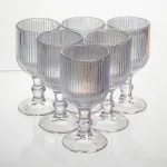 Набір чарок на ніжці 6 штук 50 мл для міцних напоїв Yiwu HP-19-203 (HP-19-203)