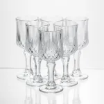 Набір чарок на ніжці Vintage Crystal для міцних напоїв 6 штук 50 мл Yiwu HP-34-75 (HP-34-75)