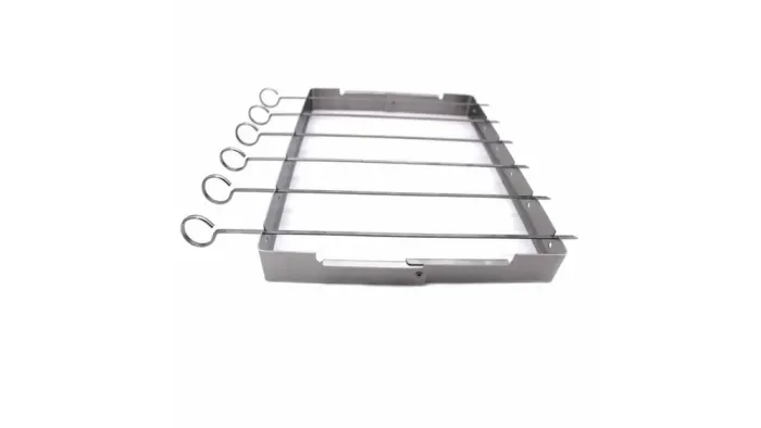 Набір шампурів з підставкою 6 шт нержавіюча сталь GRILLI 777303 - зображення 1