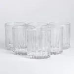 Набір склянок 6 шт. 330 мл для лимонадів, соку, води, коктейлів скляні. (HP-YH-8)