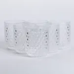 Набір склянок 6 шт по 250 мл Прозорий HP-19-105 (HP-19-105)