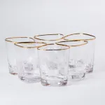 Набір з 6 склянок, 400 мл, для лимонаду, води, соку та коктейлів. (HP-16-26)