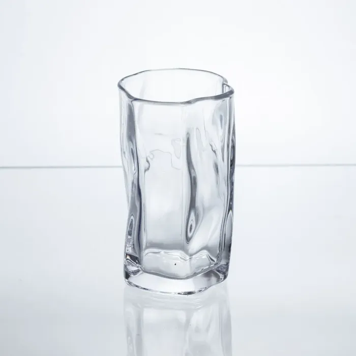 Набір склянок для напоїв Crinkle Glass 6 штук по 270 мл HP-17-62 (HP-17-62) - зображення 3