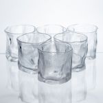Набір склянок для напоїв Glacier Set 6 штук по 236 мл скляні HP-17-65 (HP-17-65)