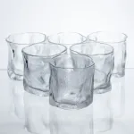 Набір склянок для напоїв Glacier Set 6 штук по 236 мл скляні HP-17-65 (HP-17-65)
