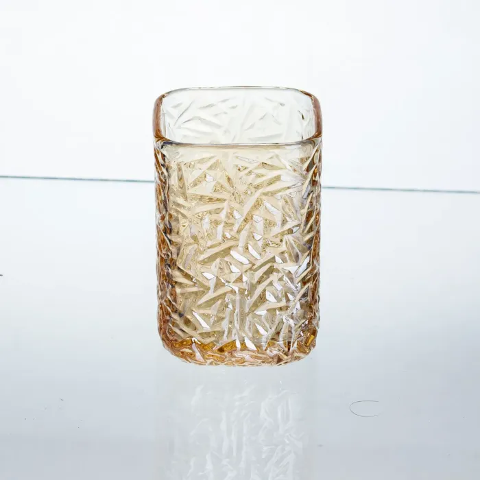 Набір склянок для напоїв Matrix Glass 12 штук по 195 мл коричневий HP-17-44 (HP-17-44) - зображення 3