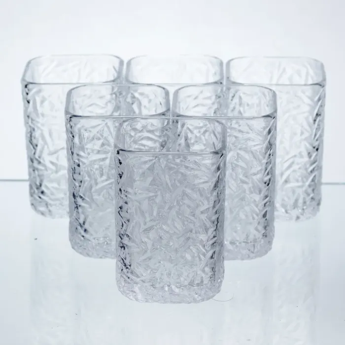Набір склянок для напоїв Matrix Glass 6 штук по 195 мл HP-17-42 (HP-17-42) - зображення 1