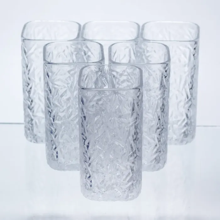 Набір склянок для напоїв Matrix Glass 6 штук по 245 мл HP-17-46 (HP-17-46) - изображение 1