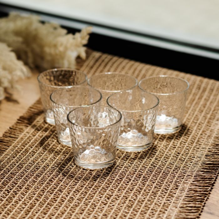 Набір склянок для напоїв Textured Tumbler 6 штук по 140 мл HP-17-17 (HP-17-17) - изображение 2