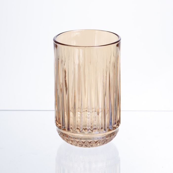 Набір склянок із товстого скла 6 штук по 400 мл бурштиновий HP-19-247 (HP-19-247) - зображення 3