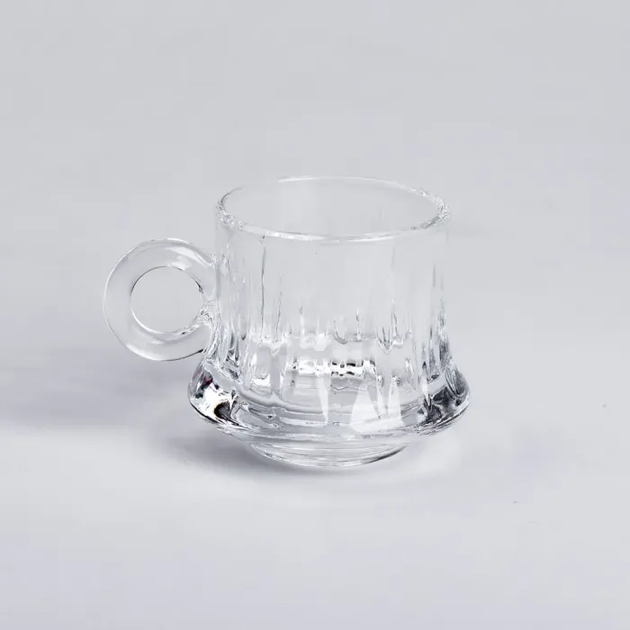 Набор чашек стеклянных 6 шт. для чая, кофе 100 мл (HP-YH-7) - изображение 3