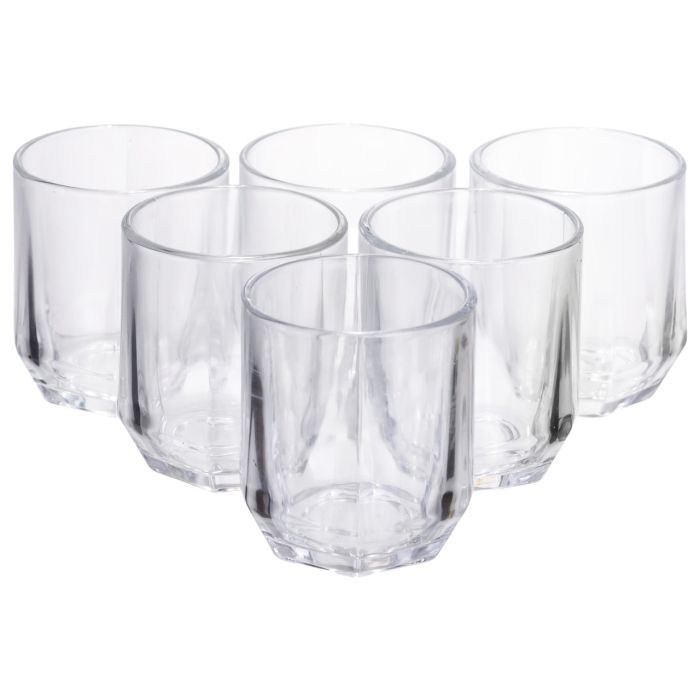 Набір склянок 6 (шт) 250 (мл) для лимонадів, соку, води, коктейлів HP-19-LJB-3 (HP-19-LJB-3) - изображение 1