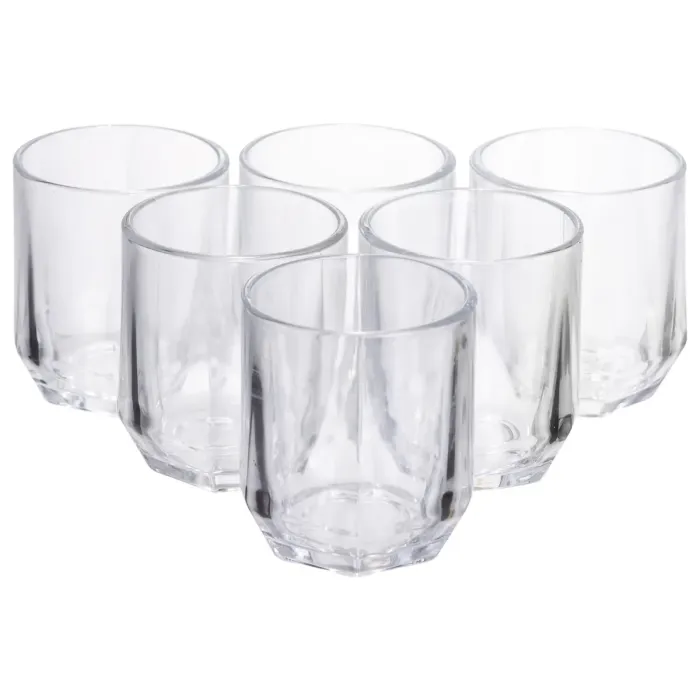 Набір склянок 6 (шт) 250 (мл) для лимонадів, соку, води, коктейлів HP-19-LJB-3 (HP-19-LJB-3) - зображення 1