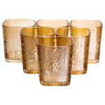 Набір склянок 6 (шт) 250 (мл) для лимонадів, соку, води, коктейлів Коричневий HP-19-AY-3 (HP-19-AY-3)