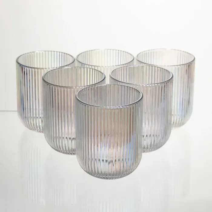 Набір чарок на ніжці 6 штук 50 мл для міцних напоїв Yiwu HP-19-203 (HP-19-204) - зображення 1