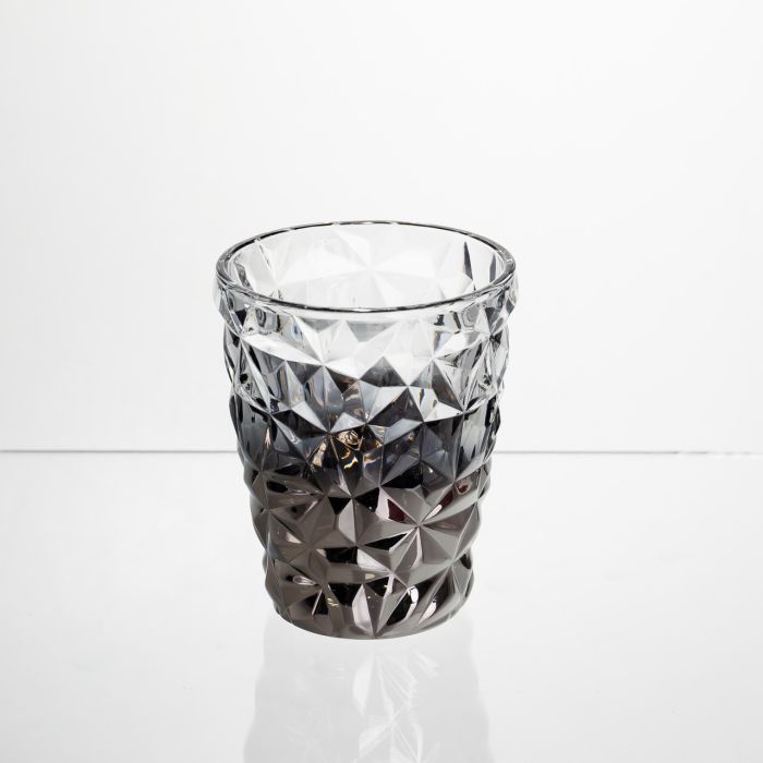 Набір склянок 6 штук 250 мл для лимонадів соку води коктейлів склянки скляні для напоїв Сірий HP-19-184 (HP-19-184) - изображение 2