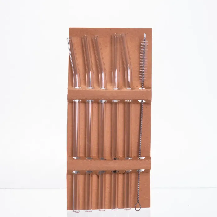 Набір скляних трубочок із щіточкою (5+1) 64486-79 (64486-79) - зображення 2