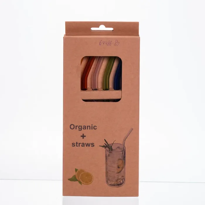 Набір скляних трубочок із щіточкою  (5+1) 64486-80 (64486-80) - зображення 2