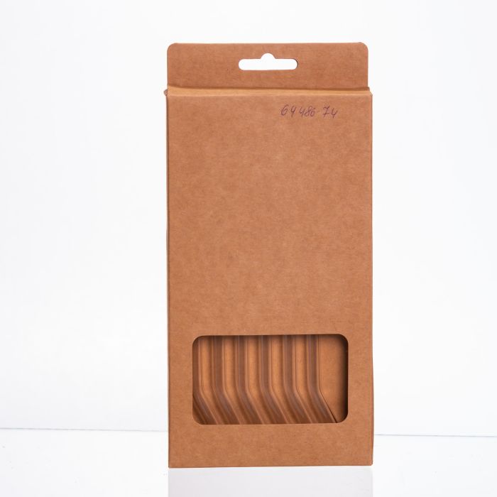 Набір скляних трубочок із щіточкою (6+1) 64486-74 (64486-74) - изображение 2