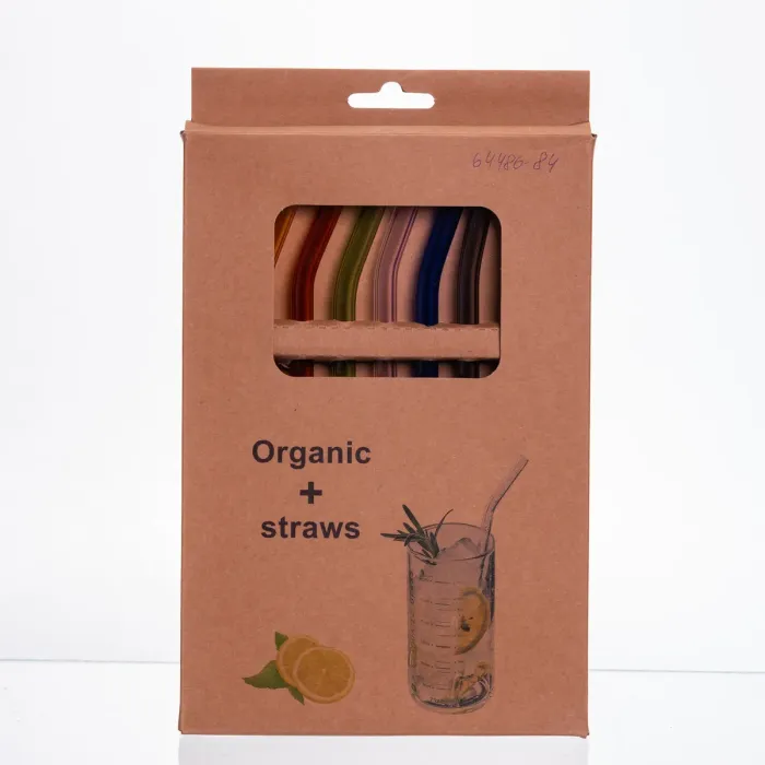 Набір скляних трубочок із щіточкою (8+1) 64486-84 (64486-84) - зображення 1