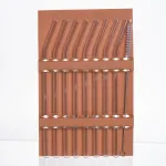 Набір скляних соломинок із щіточкою, багаторазові трубочки для коктейлів напоїв (8+1) 64486-83 (64486-83)