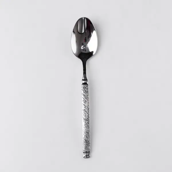 Набір столових ложок 6 штук із нержавіючої сталі 21 см ложки кухонні прилади столові сервірування посуд HP-16978-10 (HP-16978-10) - изображение 4