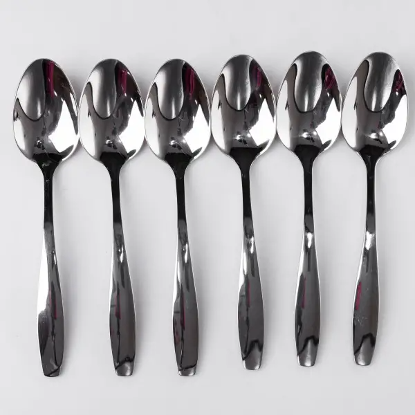 Набір столових ложок 6 штук із нержавіючої сталі 21 см ложки столові прилади для сервірування столу HP-16978-13 (HP-16978-13) - изображение 3