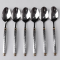 Набір столових ложок 6 штук із нержавіючої сталі 21 см ложки столові прилади класичний дизайн сервірування HP-16978-05 (HP-16978-05)