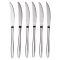 Набір столових ножів 6 штук ножі сервірувальні з нержавіючої сталі 22 (см) Срібло HP-8-31 (HP-8-31)