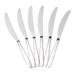 Набір столових ножів 6 штук з нержавіючої сталі 23.5 (см) Срібло HP-8-21 (HP-8-21)