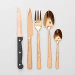 Набір столових приборів у футлярі на 6 персон столовий набір 30 предметів Бронза (HP-20-29)