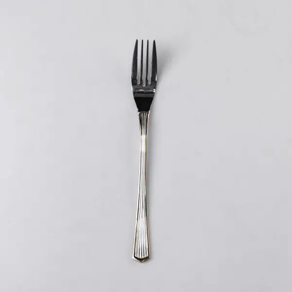 Набір столових виделок 6 штук із нержавіючої сталі 20.5 см вилки кухонні столові прилади сервірування HP-16978-02 (HP-16978-02) - изображение 5